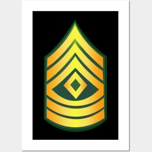 First Sergeant - 1st Sgt E8 wo txt Posters and Art